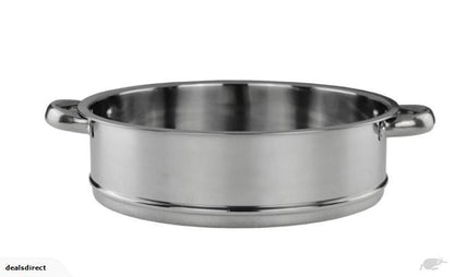 Steamers 4 Layer Stainless Steel With Glass Lids