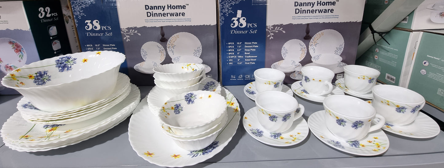 Dinner Set - 38 Pcs