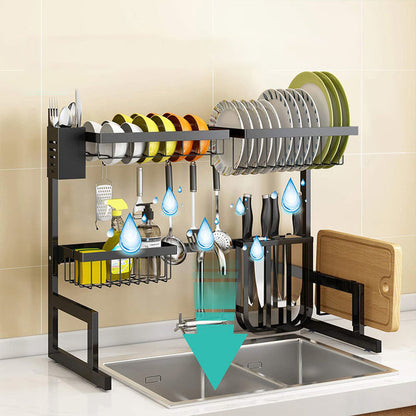 Kitchen Stainless Steel Countertop Sink Rack