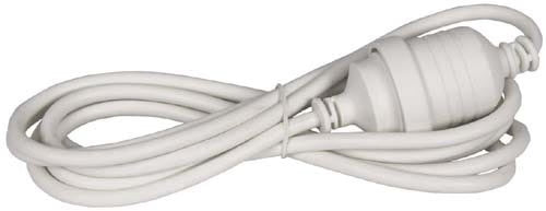 POWER EXTENSION LEAD STANDARD DUTY (WHITE) 240V