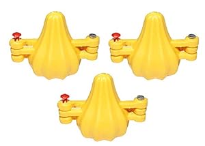 Plastic Modak Mould - Yellow - 1 Pcs