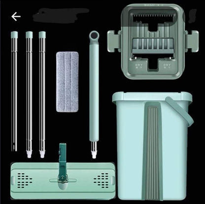 Mop & Bucket With Wringer Set