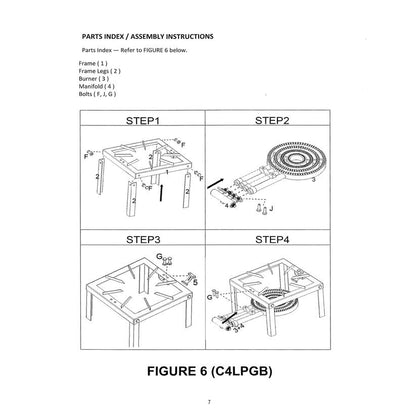 Gas stove 🔥3 Ring burner with stand 🔥NZ CERTIFIED