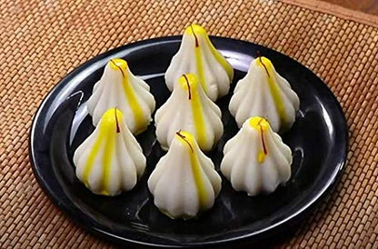 Plastic Modak Mould - Yellow - 1 Pcs