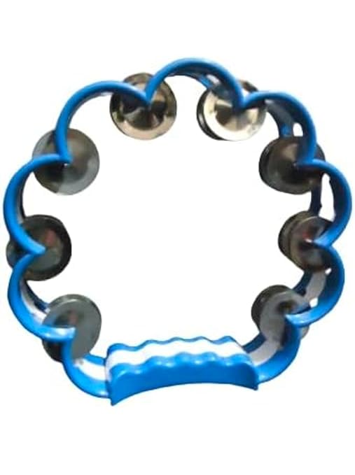 Golden Wings Traders Cloud Shape Tambourine Percussion