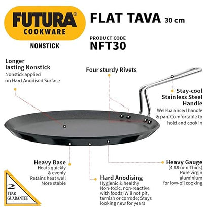 Futura Non-Stick Flat Tawa NFT 30