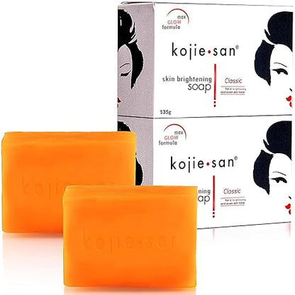 kojie San Skin Lightening Soap Original Kojic Acid Soap that Reduces Dark Spots, Hyperpigmentation