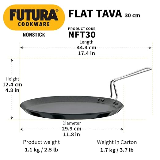 Futura Non-Stick Flat Tawa NFT 30