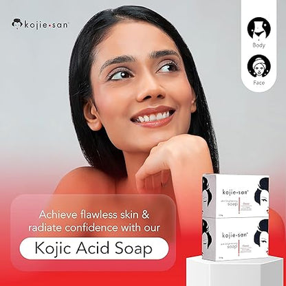 kojie San Skin Lightening Soap Original Kojic Acid Soap that Reduces Dark Spots, Hyperpigmentation