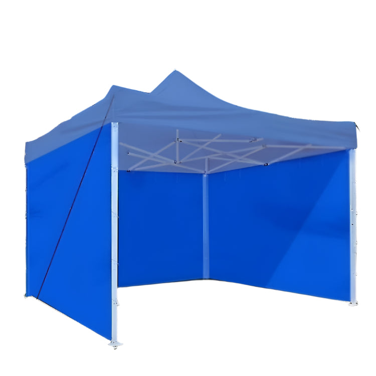 Gazebo 2.5M x 2.5M With 3 Sidewalls Heavy Duty White Frame 40mm