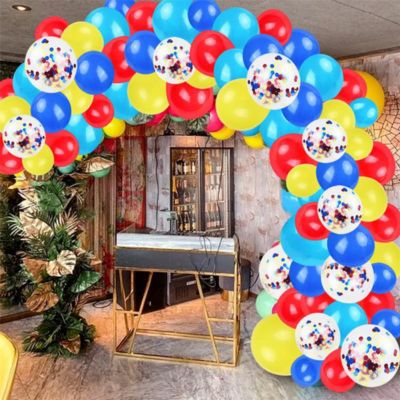 Balloons Garlands Kit- Yellow, Red, Blue