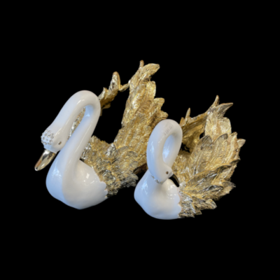 Small Swan Set Gold