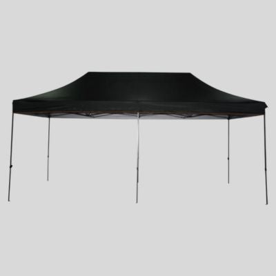 Gazebo 3mx6m Black