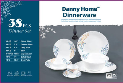 Dinner Set - 38 Pcs