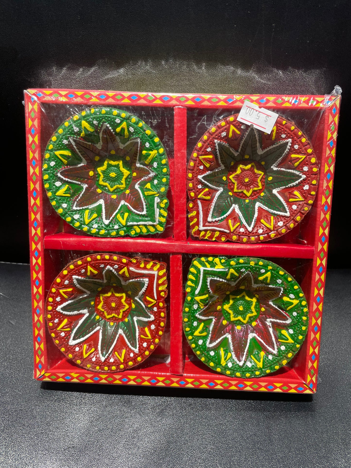 Diya set of 4