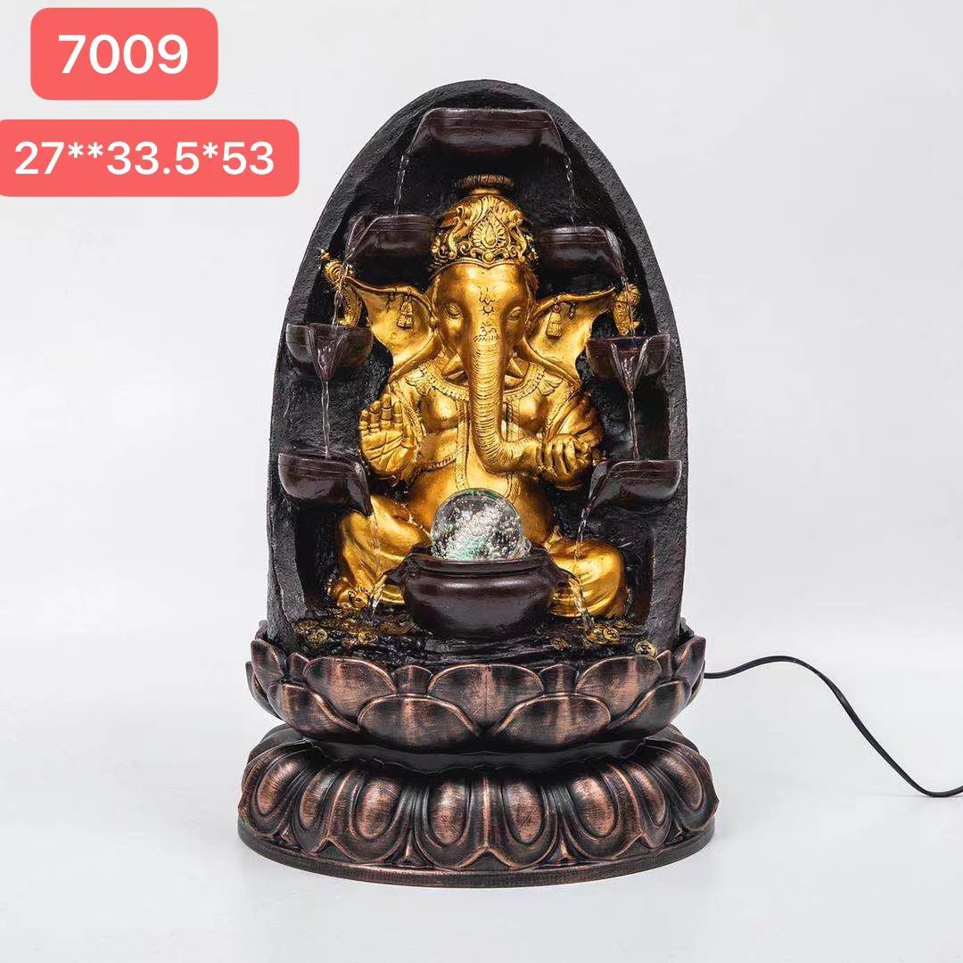 Shri Ganesh Water Fountain - Electric