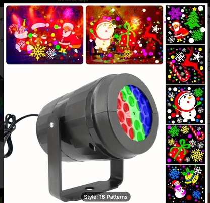 LED PROJECTION LIGHT 16 PATTERNS