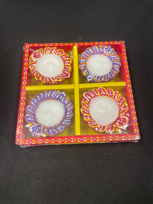 Diya Set 15-Pack of 4