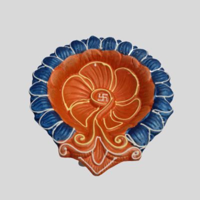 Decorative Diya 2 17cm