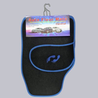 Car Mat Blue 4 Piece Set