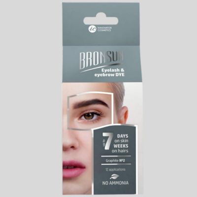 Bronsun Graphite Eyelash and Eyebrow Dye