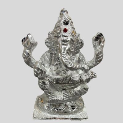 Ganesh Statue - 6.5 by 11 cm