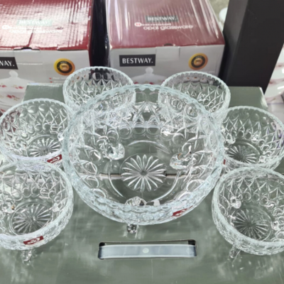 Glass Bowl Type 2- 7 Piece set