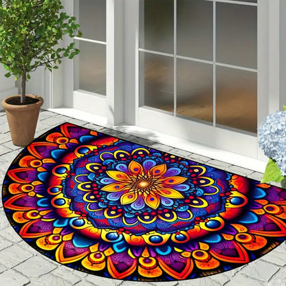 Rug 80X120 (Mandala Design)