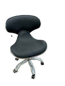 Beautician Chair With Curved Backrest