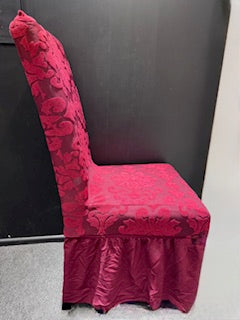 Dining Chair Cover With Frill 2pcs