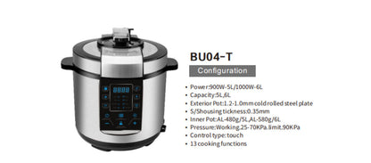 Fully Automatic Electric Pressure Cooker/ Rice Cooker