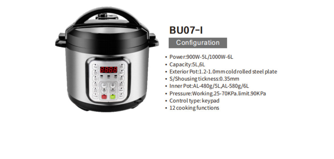 Electric Pressure Cooker/ Rice Cooker