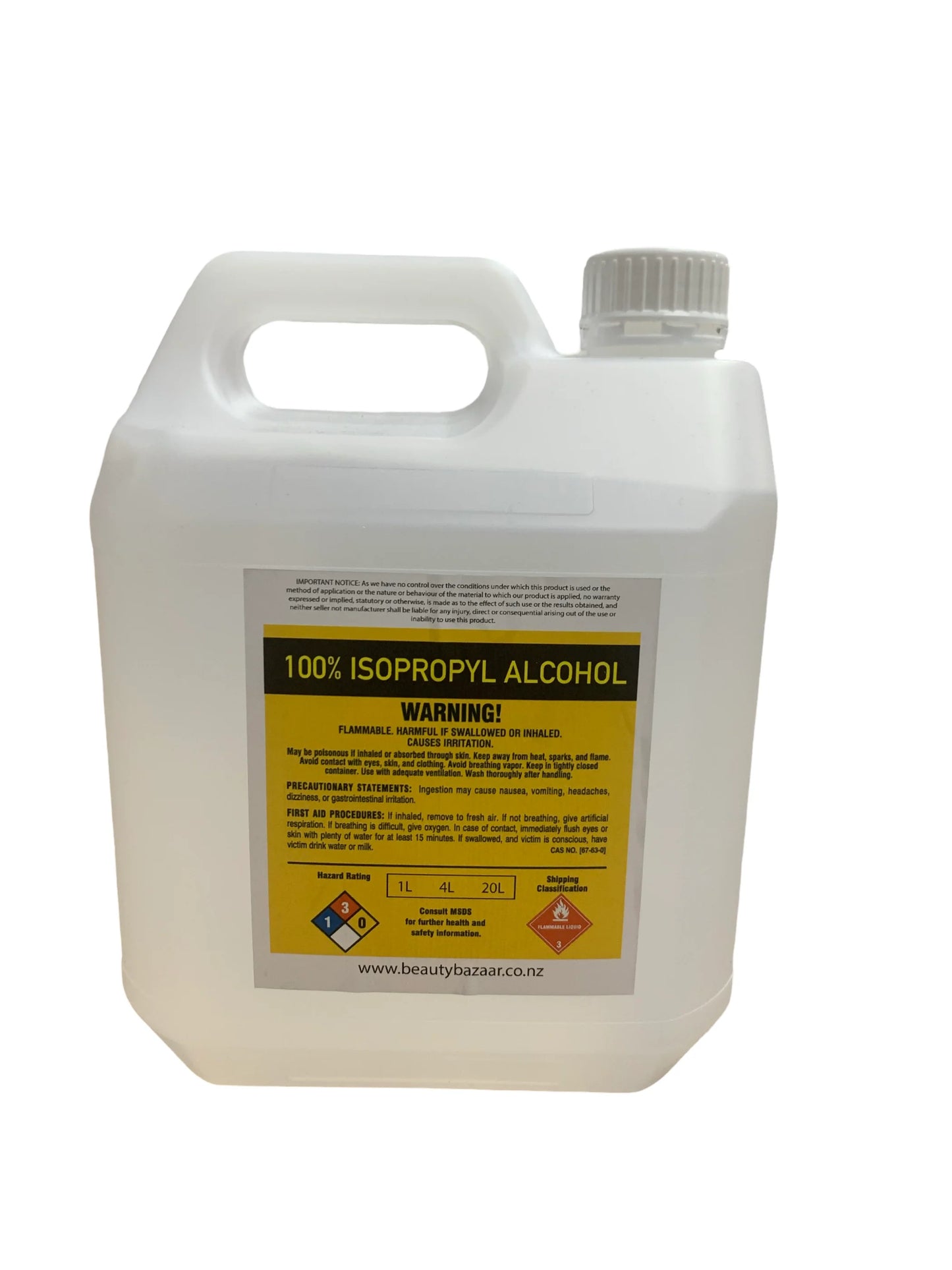 Isopropyl Alcohol 4 Litres