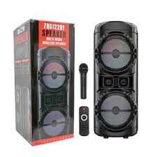 Portable Bluetooth Subwoofer Speaker System with Mic ZQS12201