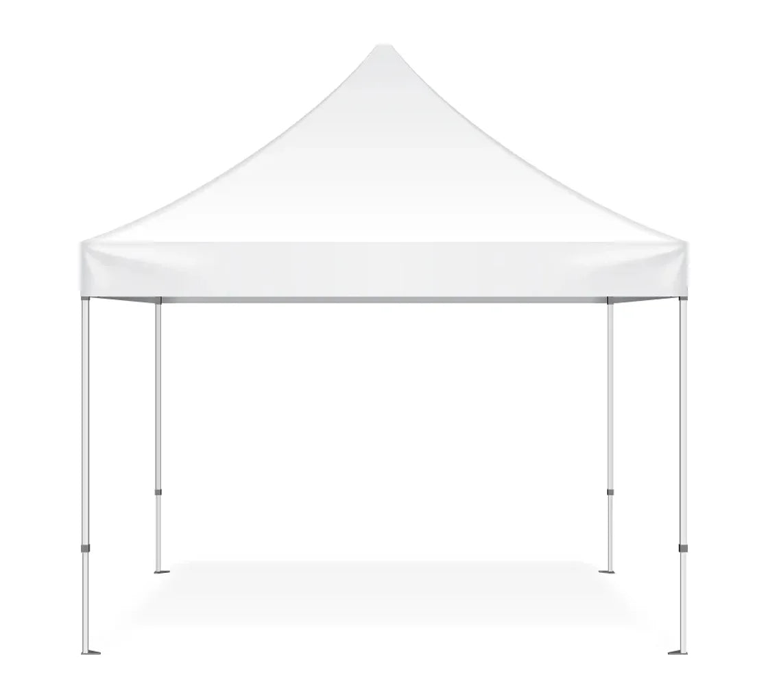 Gazebo 2.5M x 2.5M Without Walls Heavy Duty White Frame 40mm