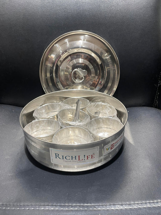 Rich Life Stainless Steel Masala Box